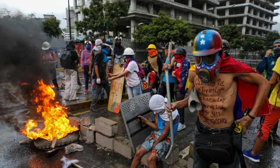 Protest against Venezuela’s national constituent assembly