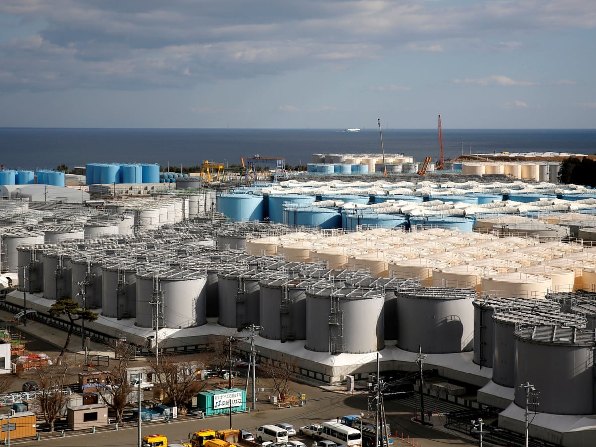 Fukushima Japan Will Have To Dump Radioactive Water Into Pacific Minister Says Fukushima The Guardian Fukushima Contamination Map 2022
