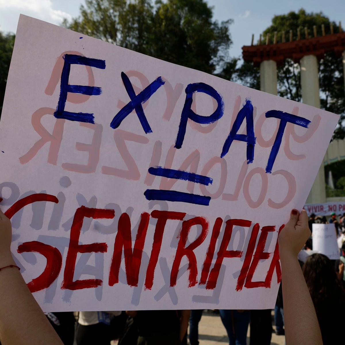 Backlash against Mexico City gentrification echoes global anger at overtourism and rising rents | Mexico | The Guardian