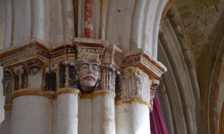 Interior pillar at Cathedral of Moorland