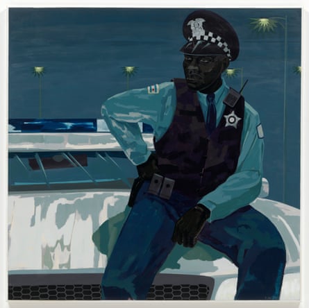 Kerry James Marshall - Untitled (policeman)