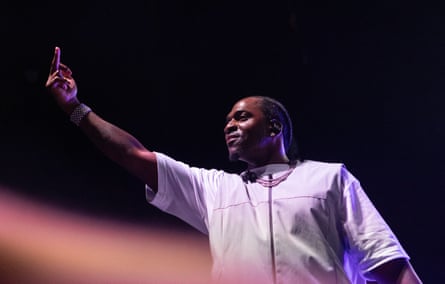 Pusha T at the Eventim Apollo, Hammersmith.