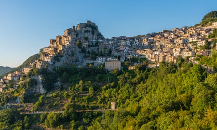 Cervara di Roma hill town in Lazio