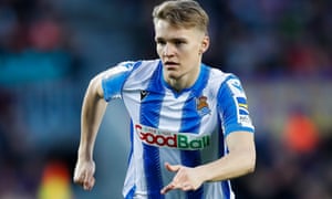 Martin Ødegaard has returned after a successful loan at Real Sociedad