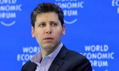 Sam Altman, CEO of OpenAI, at the recent World Economic Forum in Davos, Switzerland.