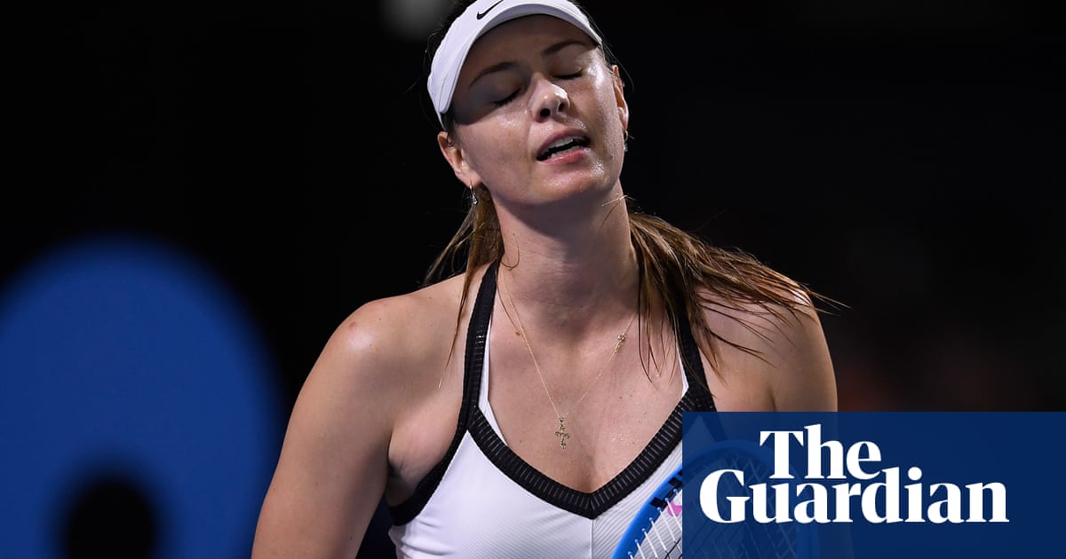 A second-hand event: Maria Sharapova questions Brisbane court allocation