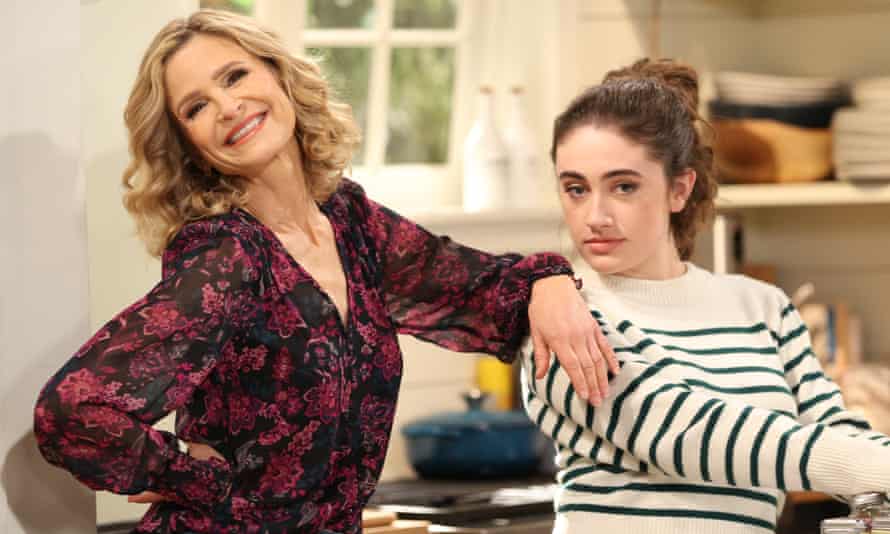 Lean on me ... Sennott with Kya Sedgwick in Call Your Mother.