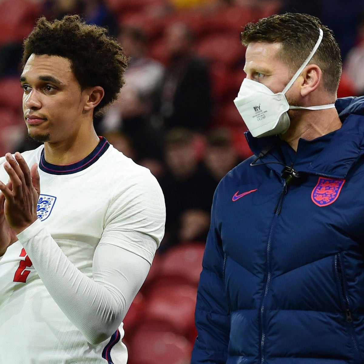 England S Trent Alexander Arnold Ruled Out Of Euro With Thigh Injury England The Guardian England S Trent Alexander Arnold Ruled Out Of Euro With Thigh Injury England The Guardian