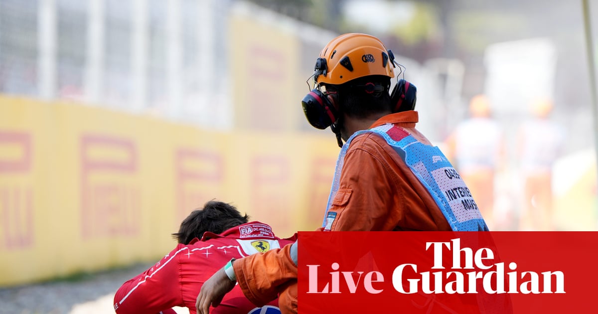 Formula One 2026: Leclerc walks away after big crash in Ferrari at Italian Grand Prix – live