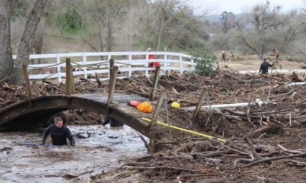 A rescue team searches for Kyle Doan in San Luis Obispo County, California.