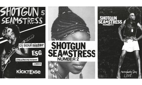 three Shotgun Seamstress covers, by Osa Atoe.