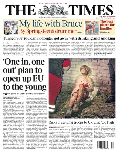 Times splash