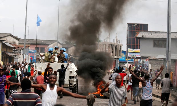 Demonstration in Kinshasa