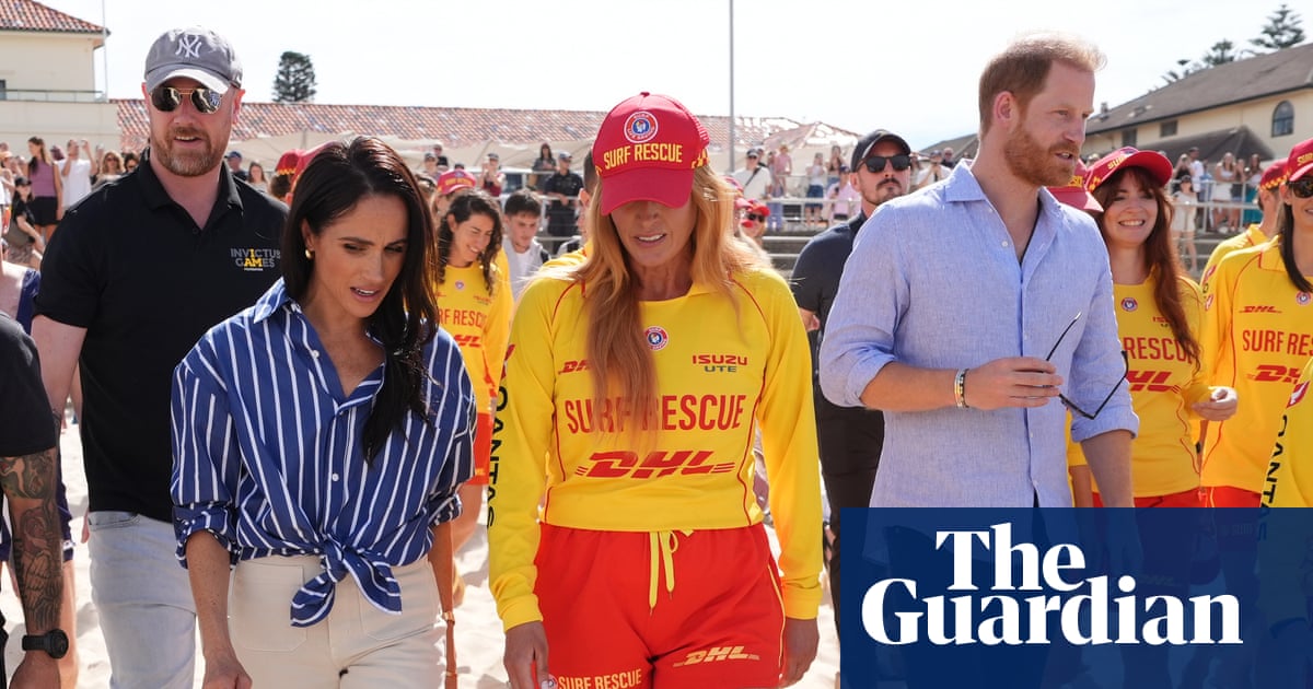 El príncipe Harry y Meghan se reúnen con sobrevivientes del ataque terrorista de Bondi.