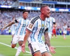 Argentina v Switzerland: World Cup 2026 quarter-final – live