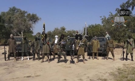 Boko Haram fighters in Nigeria