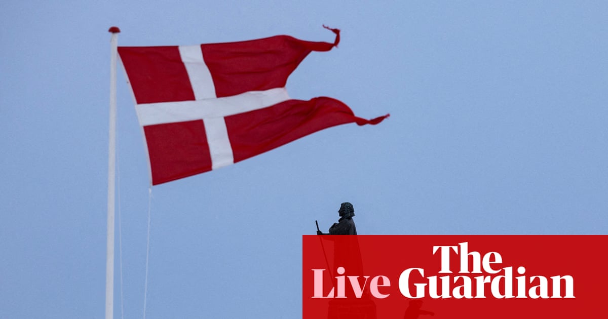 Trump’s claims about Greenland are misinformation, Danish official says amid latest US push to acquire territory – live