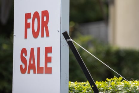 A ‘For Sale’ sign on a house in Brisbane
