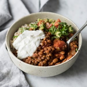 Anna Jones’ vegetarian chilli.