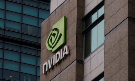 Nvidia shares hit all-time high as chipmaker dominates AI market | US news | The Guardian