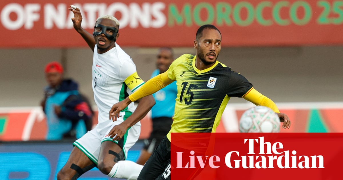 Uganda v Nigeria: Africa Cup of Nations 2025 – live