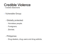 Credible Violence 5