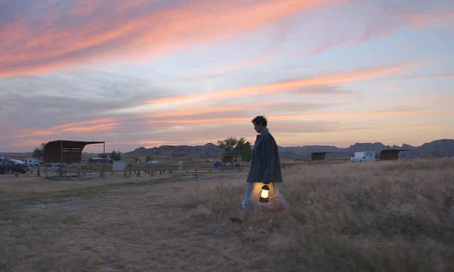 Frances McDormand in Nomadland, directed by Chloé Zhao.