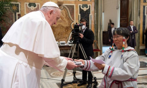 Pope Francis told Indigenous leaders he would like to visit Canada in July and extend his apology to First Nations communities.