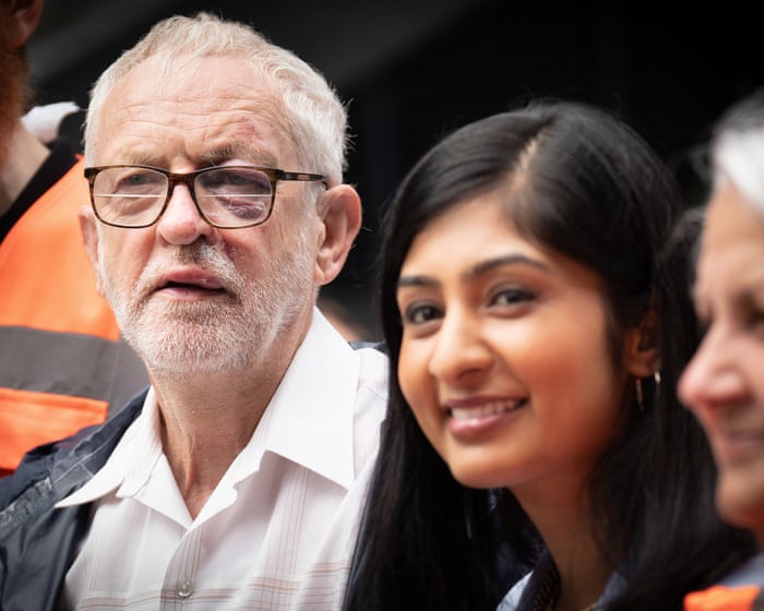 ‘Good at self-sabotage’: people react to Corbyn and Sultana row in new leftwing party