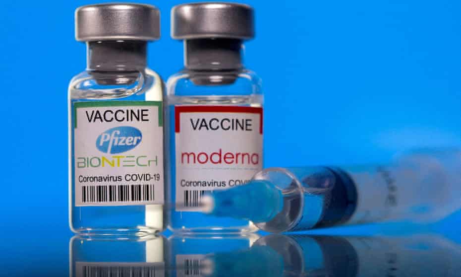 Pfizer-BioNTech and Moderna Covid vaccines
