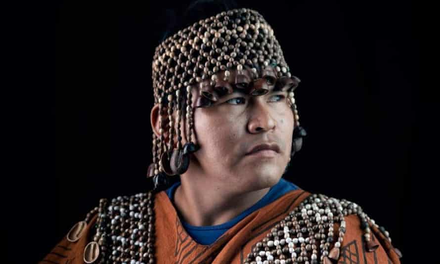 Herlín Odicio, presidente de la federación de comunidades nativas de Cacataibo Fenacoca, quien se esconde luego de amenazas de muerte de bandas de narcotraficantes.