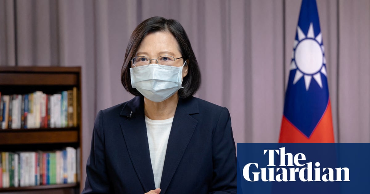 ‘We will defend ourselves’: Taiwan’s president issues warning to China – video