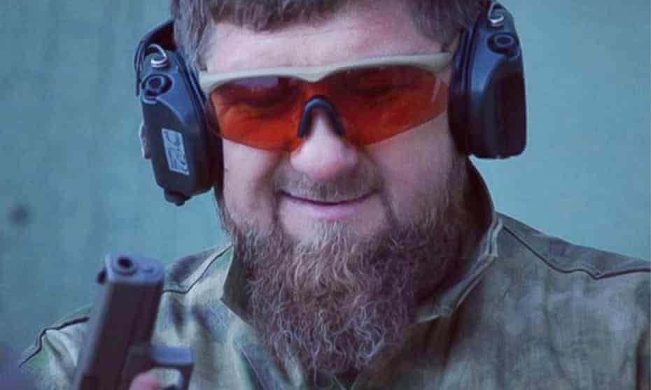 The picture Ramzan Kadyrov posted to Instagram.