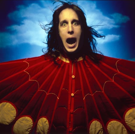 Rundgren in a red cape