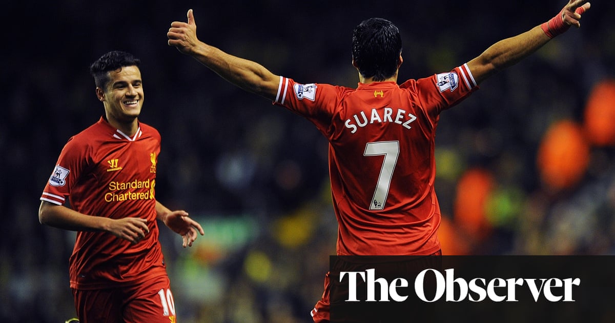 Image result for coutinho suarez liverpool