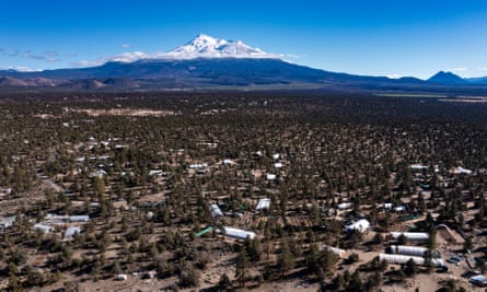 Hundreds of illicit green houses dot the landscape in Siskiyou County.