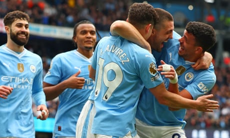 Manchester City 5-1 Luton, Stockport and Wrexham promoted – as it happened