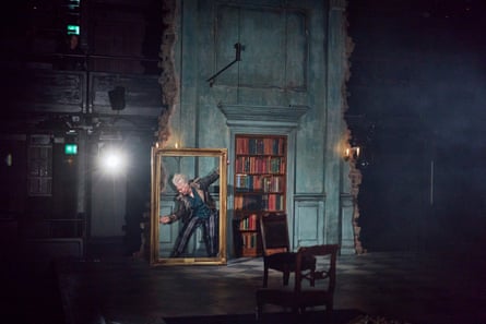 Sylvestra Le Touzel in dress rehearsals for The Authenticator