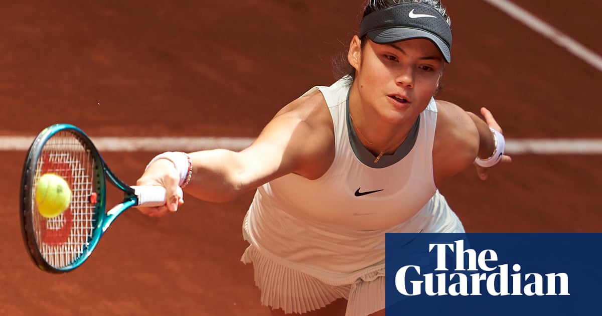 ‘Exhausted’ Emma Raducanu thrashed by qualifier María Carlé at Madrid Open | Emma Raducanu | The Guardian