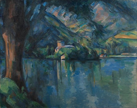 Cézanne’s Le Lac d’Annecy