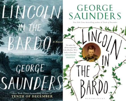 The covers of Lincoln in the Bardo by George Saunders