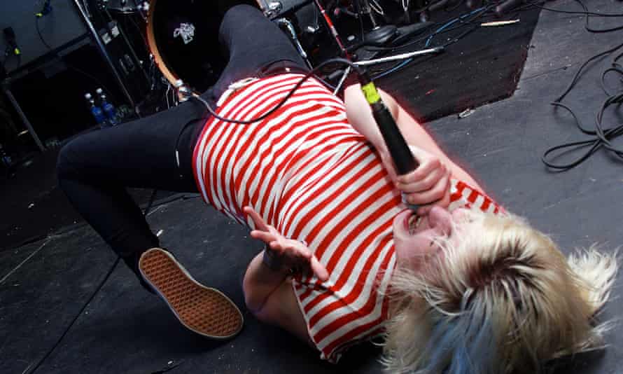 ‘I was susceptible to being taken advantage of’: Be Your Own Pet return after surviving sleazy indie | Punk 1 Jemina Pearl performing at SXSW 2006.