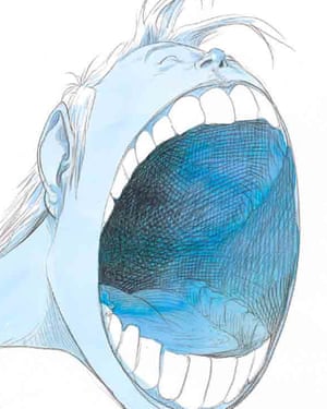 A detail from A Kid in My Class, Illustrated by Riddell.