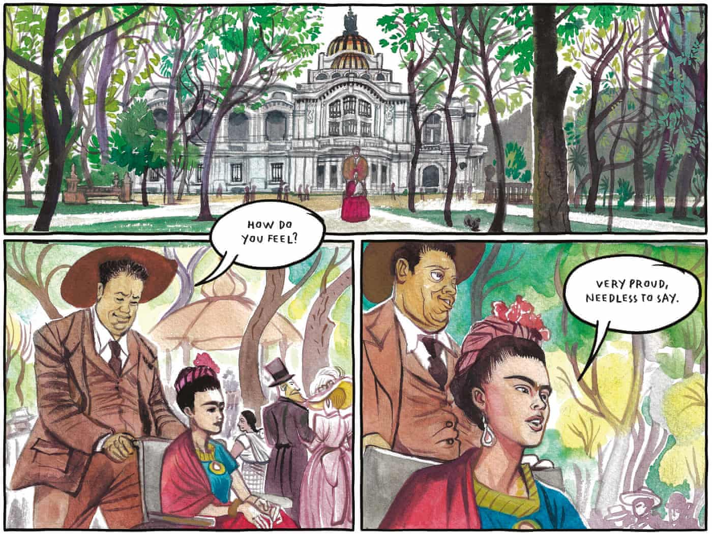 <div class=__reading__mode__extracted__imagecaption>‘All bristling melodrama and animal energy’: Diego Rivera by Francisco de la Mora and José Luis Pescador. Illustration: José Luis Pescador<br>‘All bristling melodrama and animal energy’: Diego Rivera by Francisco de la Mora and José Luis Pescador. Illustration: José Luis Pescador</div>