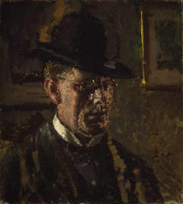 Sickert's The Juvenile Lead (Autoportrait), 1908.