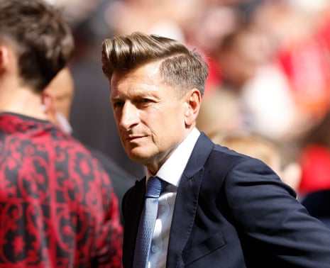 steve parish with quiff