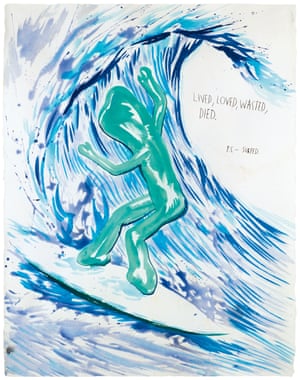 No Title (Lived, loved, wasted...), 2001 © Raymond Pettibon Courtesy the artist and David Zwirner