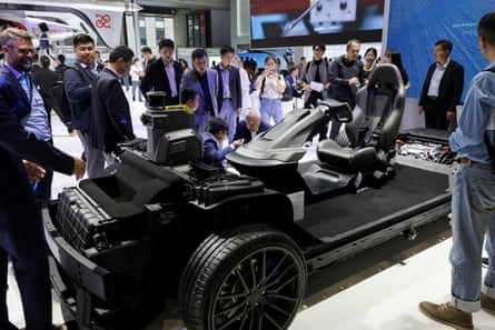 The Shanghai motor show in April.