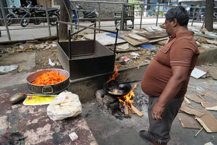 Restaurants are using wood-fired stoves or coils to cook due to the gas shortage.