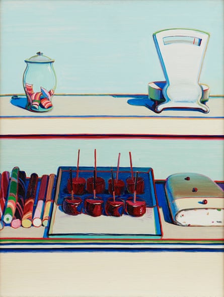 A cakewalk … Wayne Thiebaud’s Candy Counter.